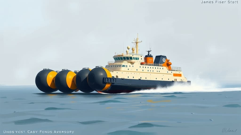 James Fisher Launches Jumbo Fender - Rapid Deploy for Quick Maritime Operations