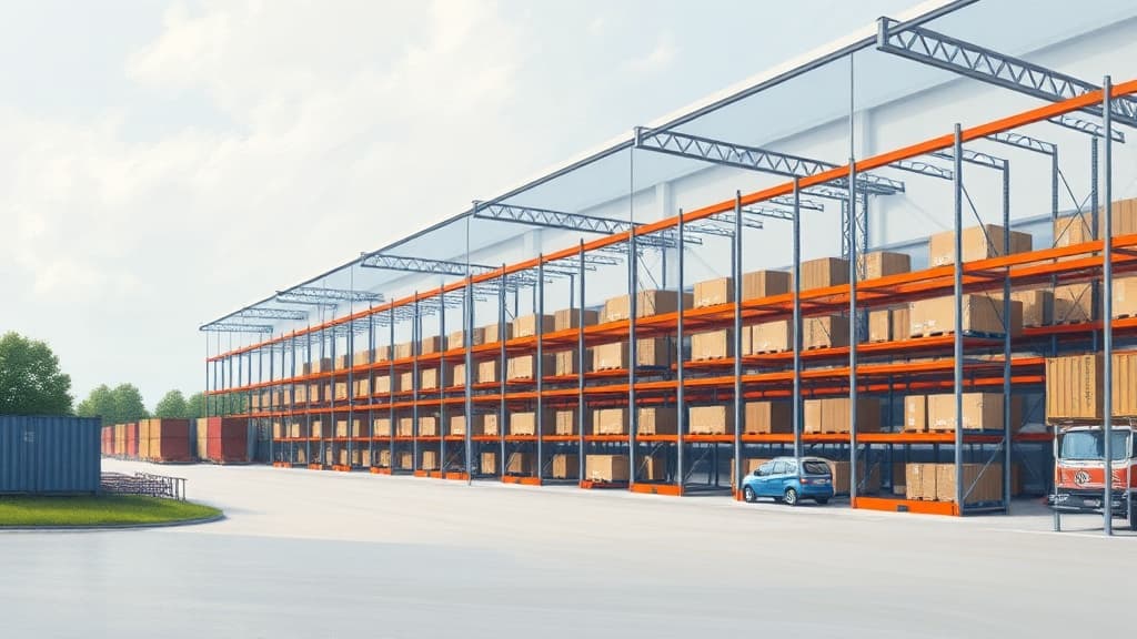 FTZ Launches New Distribution Center in Rørup with Constructor's Racking Solutions