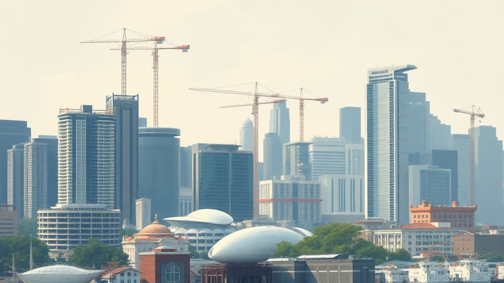 Singapore's Construction Boom Amid Rising Costs and Labor Shortages