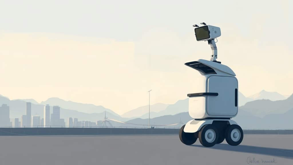 North Vancouver Considers Autonomous Food Delivery Robots from Serve Robotics