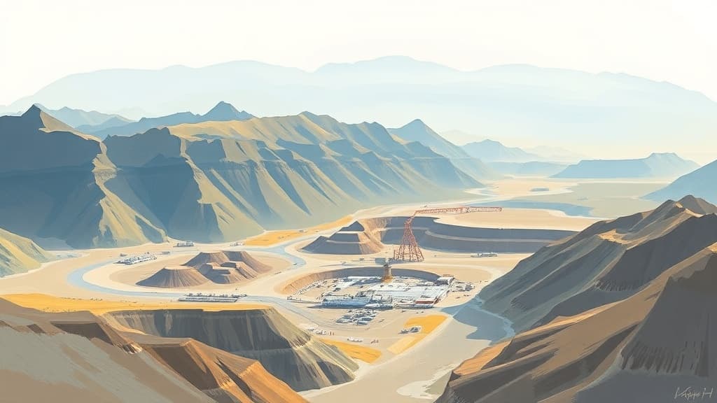 US Invests $1.3 Billion in Pakistan's Reko Diq Copper-Gold Mining Project