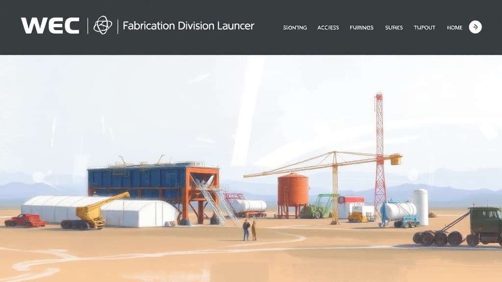 WEC Fabrication Division Launches Website Featuring Case Studies