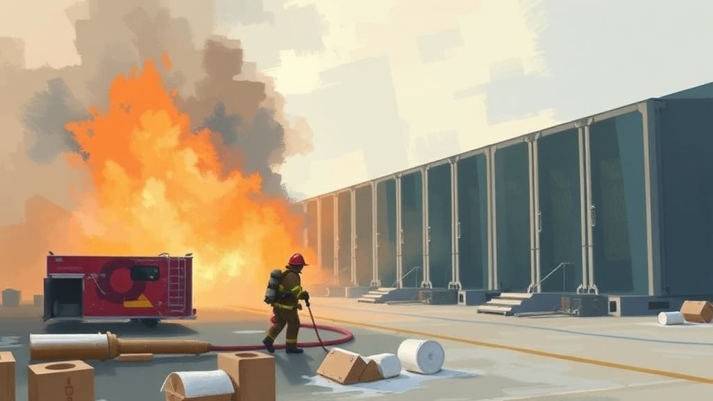 Firefighters Address Unique Challenges of Data Center Fires in Central Illinois