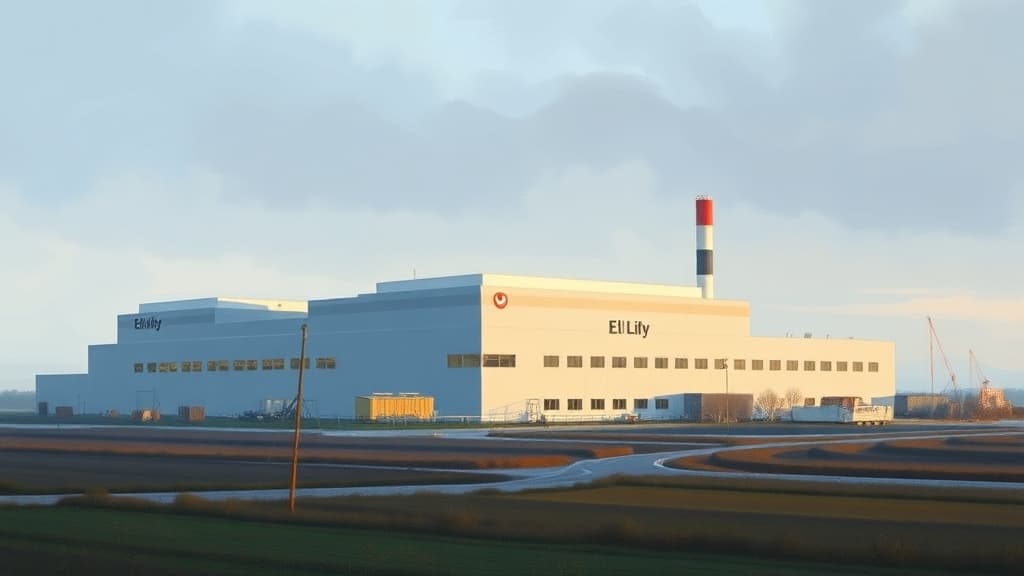 Eli Lilly to Build $3 Billion Pharmaceutical Factory in Katwijk, Creating 500 Jobs