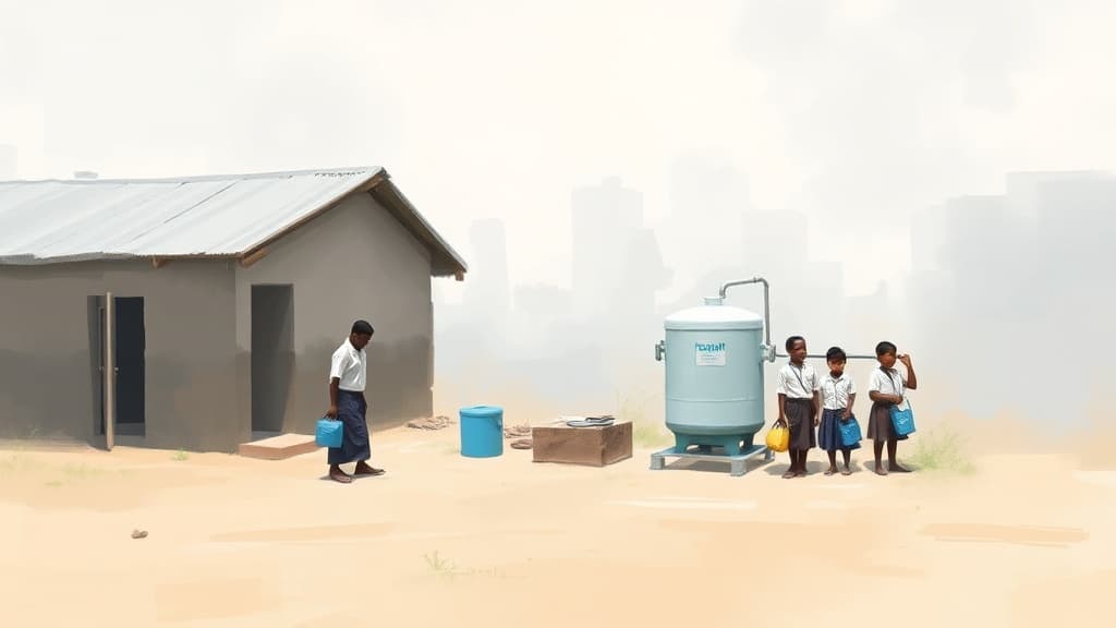 DuPont CSR and Safe Water Network Launch Water Purification System in Manikonda School