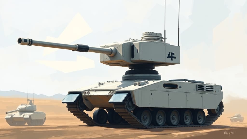 IDF Unveils Autonomous Robot for Rapid Tank Maintenance Developed by Ruby AI