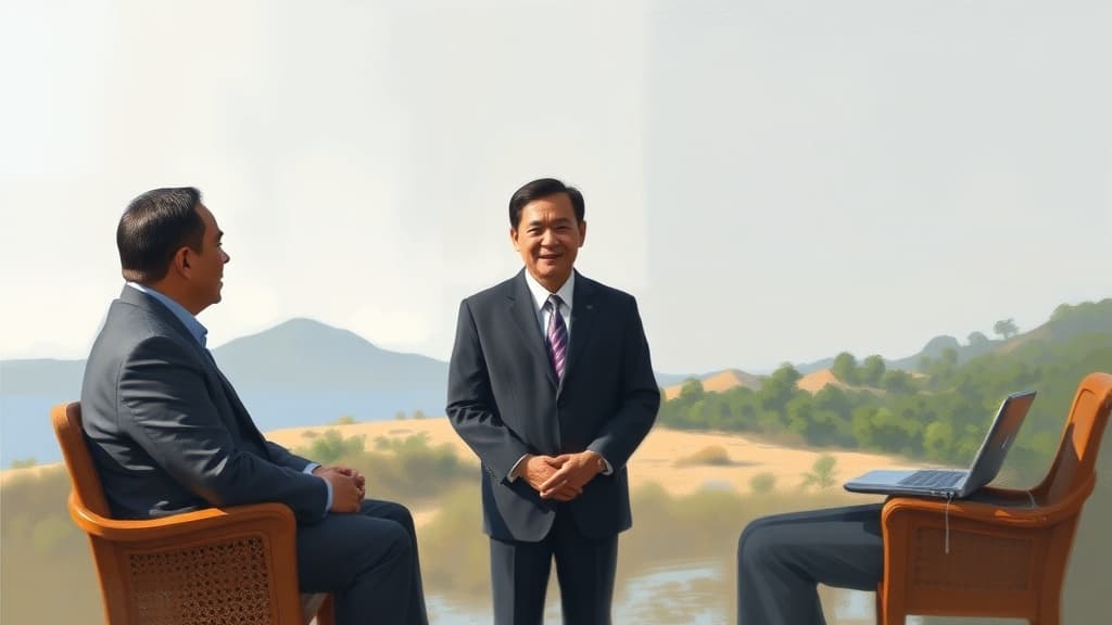 ADB President Masato Kanda Meets Solomon Islands PM to Enhance Development Goals