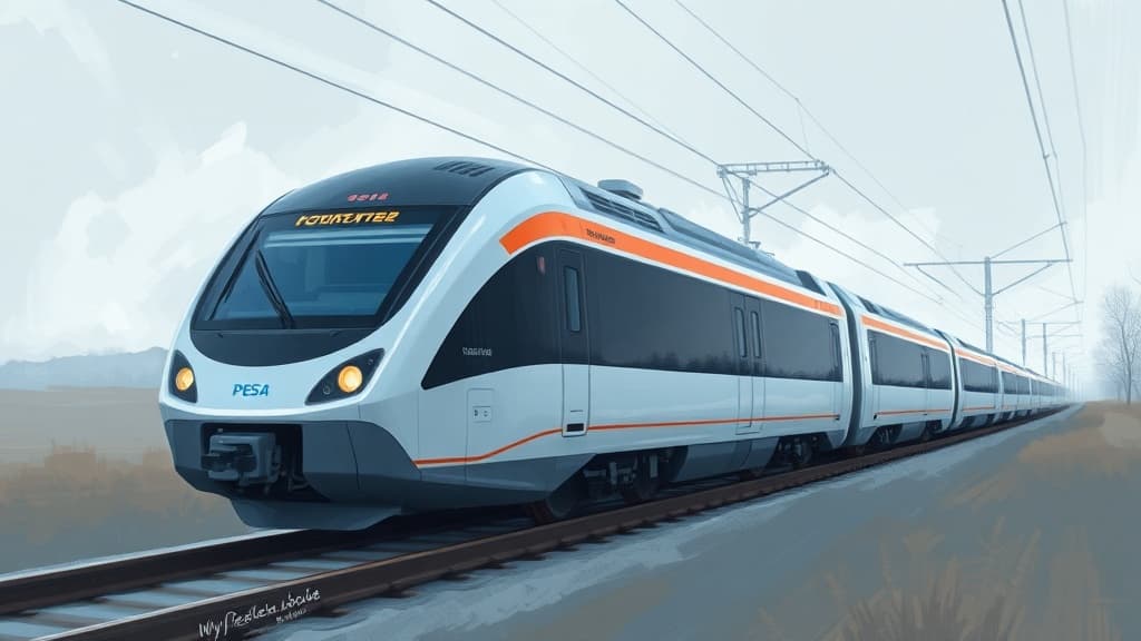 Pesa to Develop First Tri-Mode Hydrogen-Battery Electric Train in Poland with EU Funding