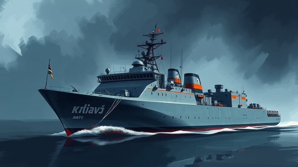 Indian Navy's First Indigenous Cadet Training Ship 'Krishna' Launched in Chennai