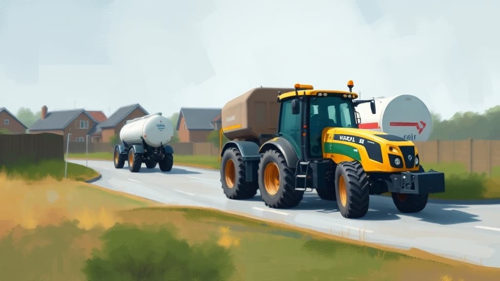 Avant Homes Addresses Sewer Blockage in Yarm Estates Involving Tractors and Tankers