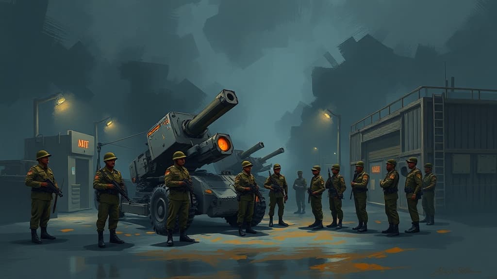 Indian Army's DG Artillery Visits Aditya Precitech's Loitering Munition Factory in Hyderabad