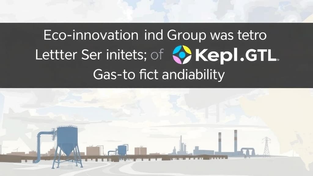 Eco Innovation Group Signs Letter of Intent for Merger with Kepler GTL for Gas-to-Liquids Technology