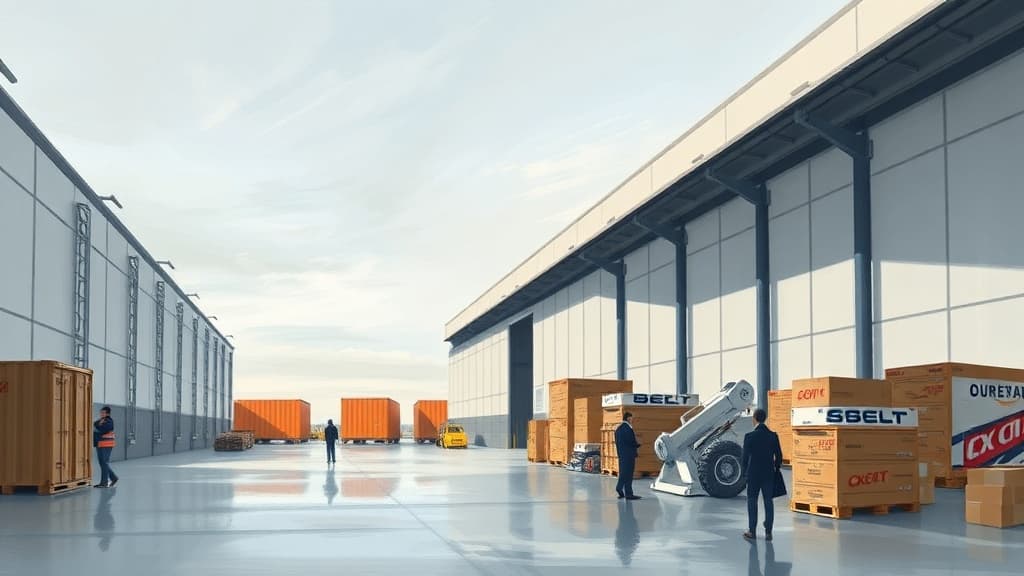 Corby Logistics Hub Showcases Advanced AI Robotics and Training Initiatives During VIP Tour