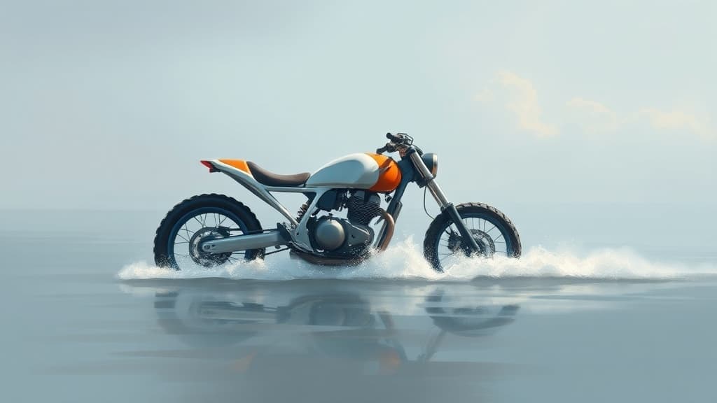 Brazil's Ricardo Azevedo Develops 'T Power H2O' Motorcycle Running on Water