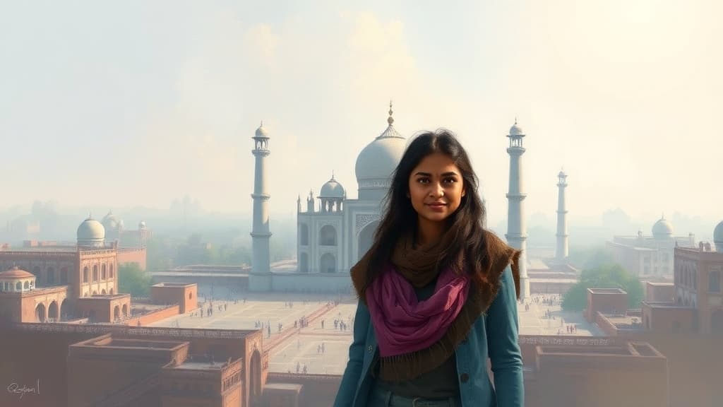 Haridwar's Priyanshi Nagera Secures Top Three Position at AI Summit in New Delhi