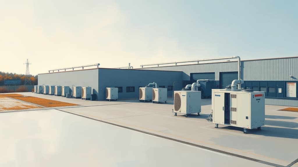 Panasonic Opens New Production Line for Big Aquarea Heat Pumps in Pilsen, Czech Republic