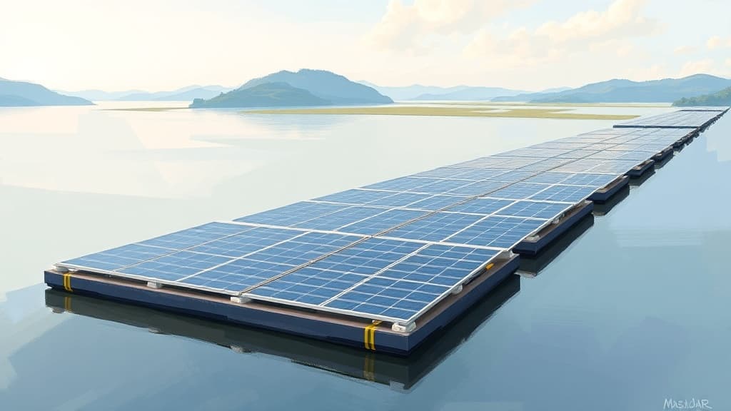 Masdar Signs Agreement for 200MW Floating Solar Project at Chereh Dam in Malaysia