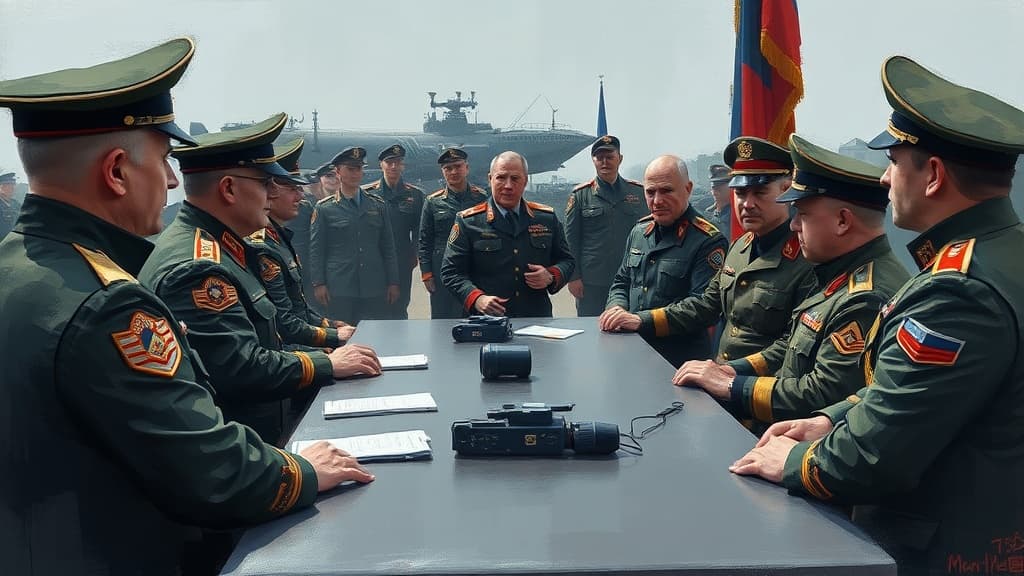 Russian President Reviews Military Operations and Progress in Ukraine at Joint Force Command Post