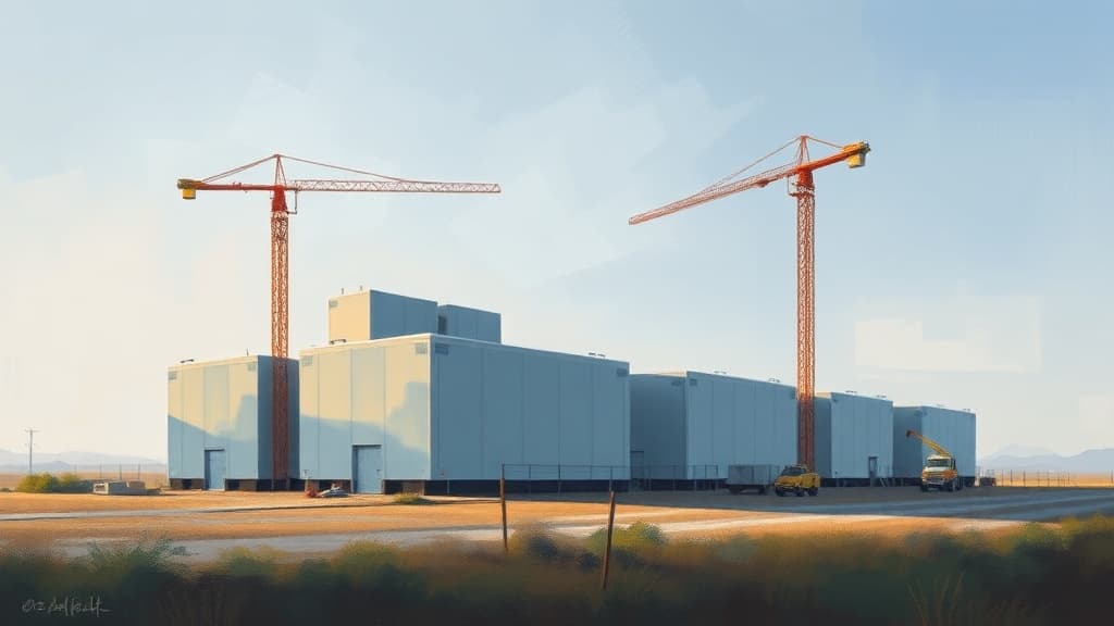 Energy Vault Begins Construction on 150 MW Battery Storage Facility in Texas