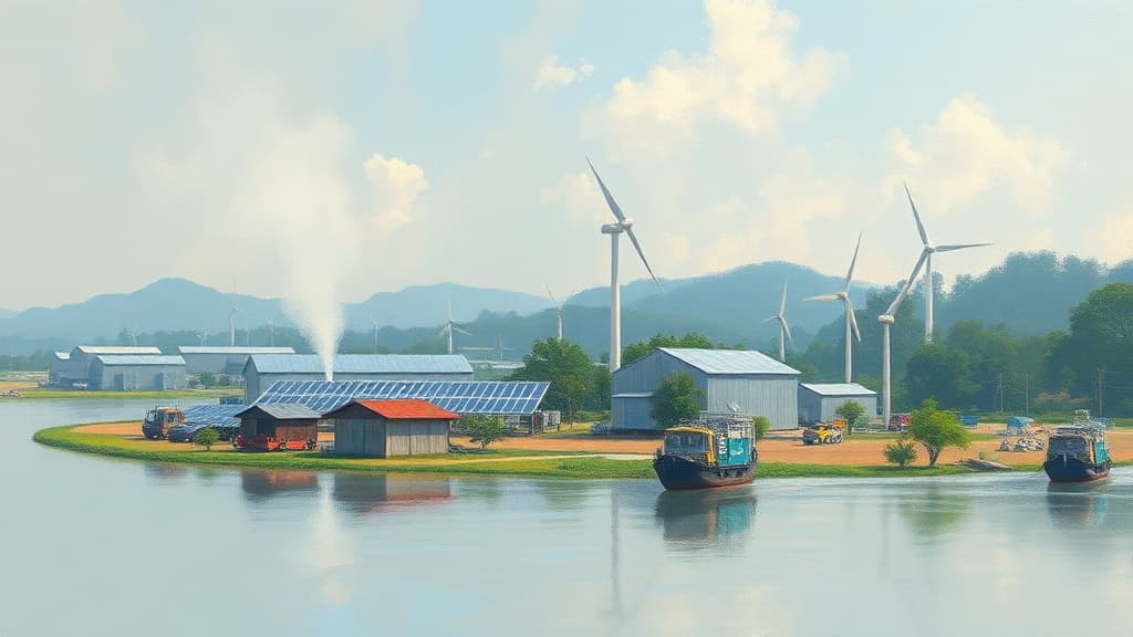 Indonesia to Export 3.4 GW of Renewable Electricity to Singapore by 2035 Amid Domestic Energy Challenges