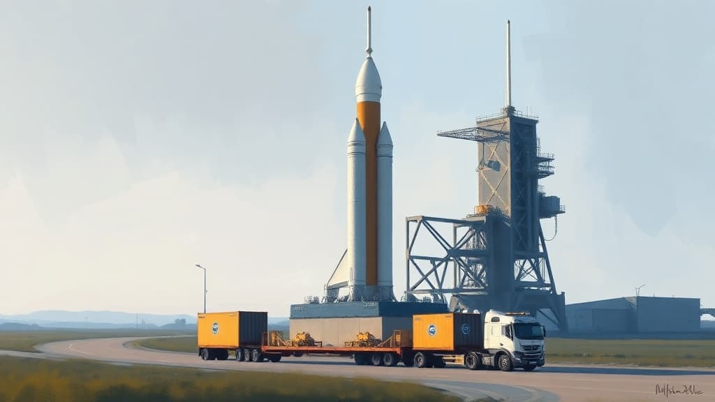 NASA to Move Artemis 2 Rocket to Launch Pad for Lunar Mission in January 2024