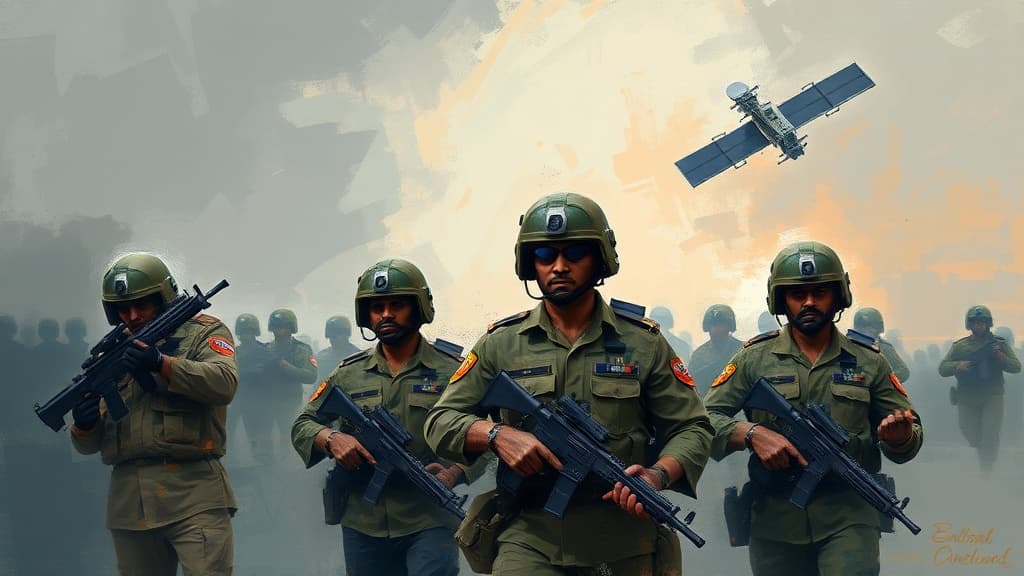 Indian Military Utilizes Eutelsat OneWeb Satellites for Internet Services