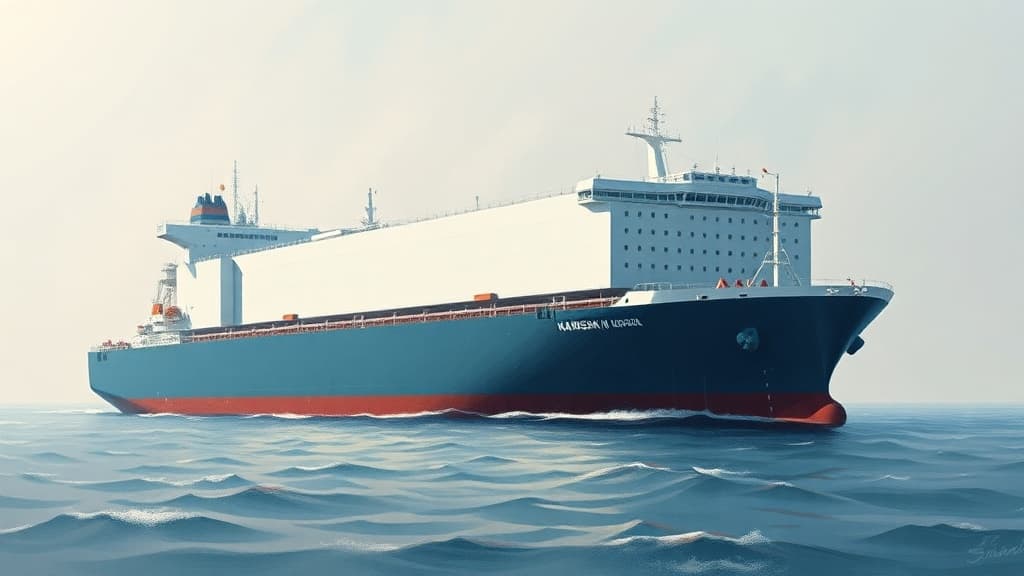 Kawasaki Heavy Industries to Build Largest Liquefied Hydrogen Carrier for Japan's Supply Chain