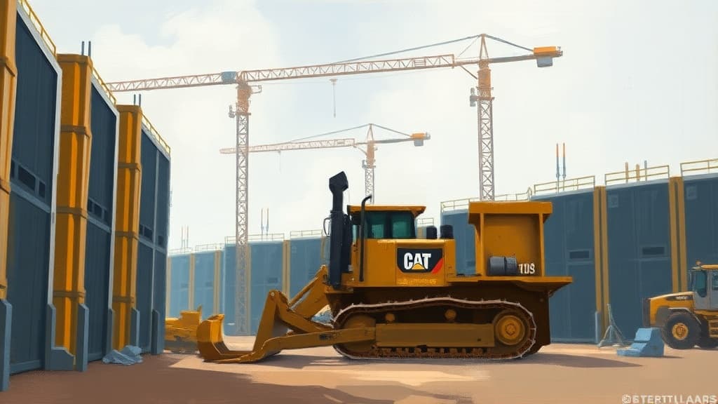 Caterpillar Expected to Benefit from Data Center Construction Surge in 2026