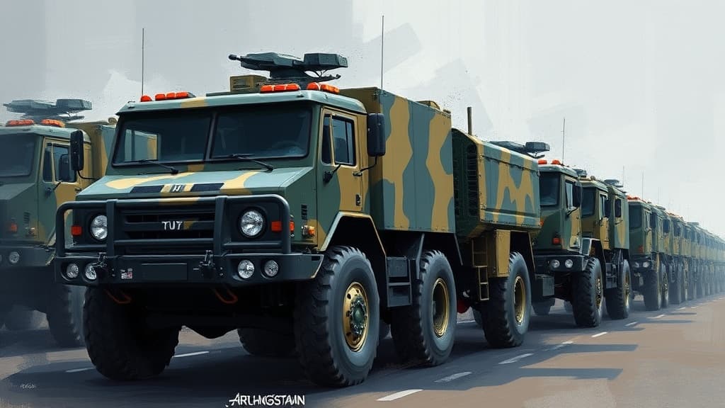 Kyrgyzstan's Ministry of Defense Receives 81 New Vehicles to Enhance Military Mobility