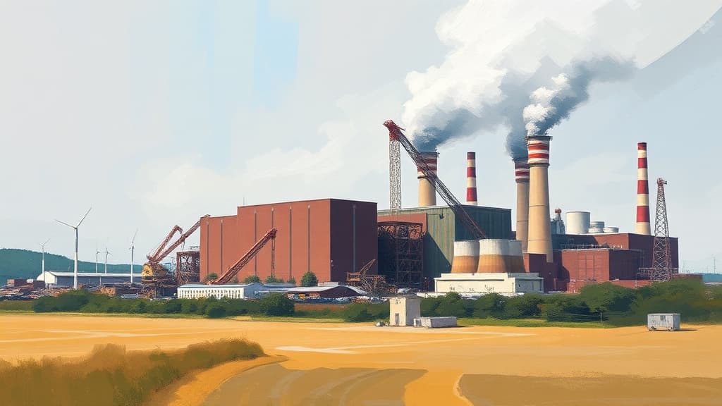 Didcot A Demolition Marks Shift from Coal to Renewables in the UK Energy Landscape