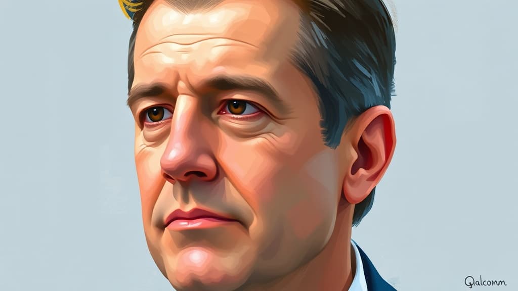 Qualcomm CEO Cristiano Amon Receives 15% Pay Increase Despite 45% Drop in Net Income