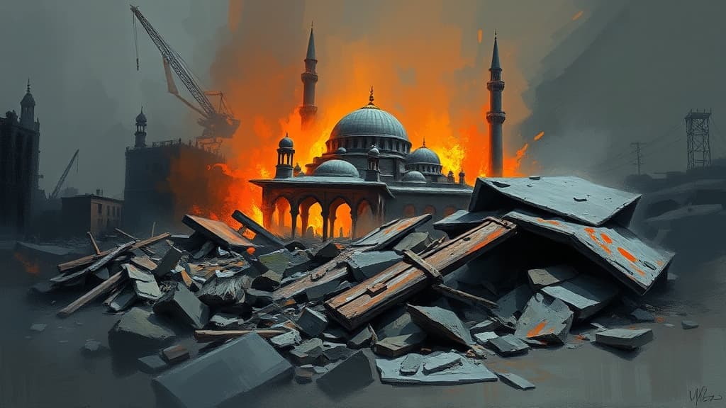 Investigation into Gul Plaza Fire Uncovers DVRs and Human Remains