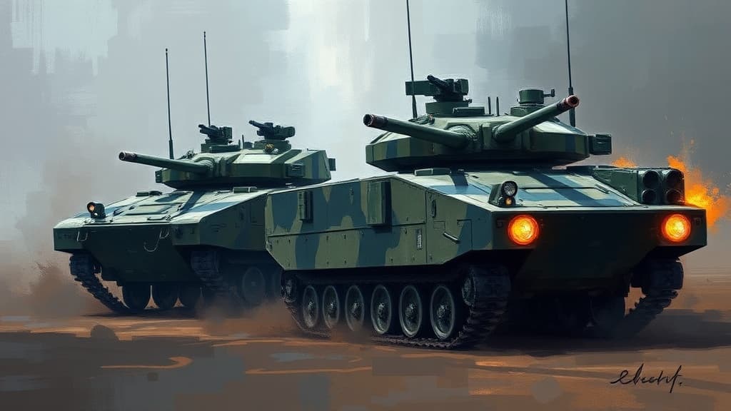 Elbit Systems Secures $228M Contract for Iron Fist Systems on Bradley Vehicles