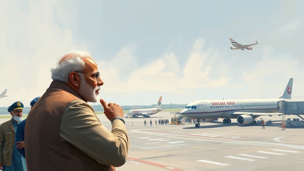 PM Modi Encourages Global Investment in India's Expanding Aviation Sector