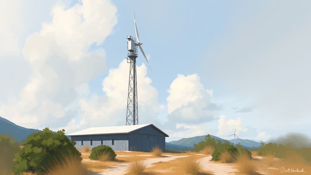 Leatherback Brewing Installs Met Mast for Wind Energy Assessment in St. Croix