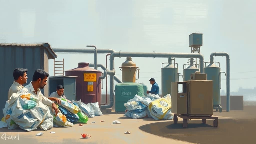 Hyderabad Professor Converts 50 Tonnes of Plastic Waste Into Fuel Using Pyrolysis Technology