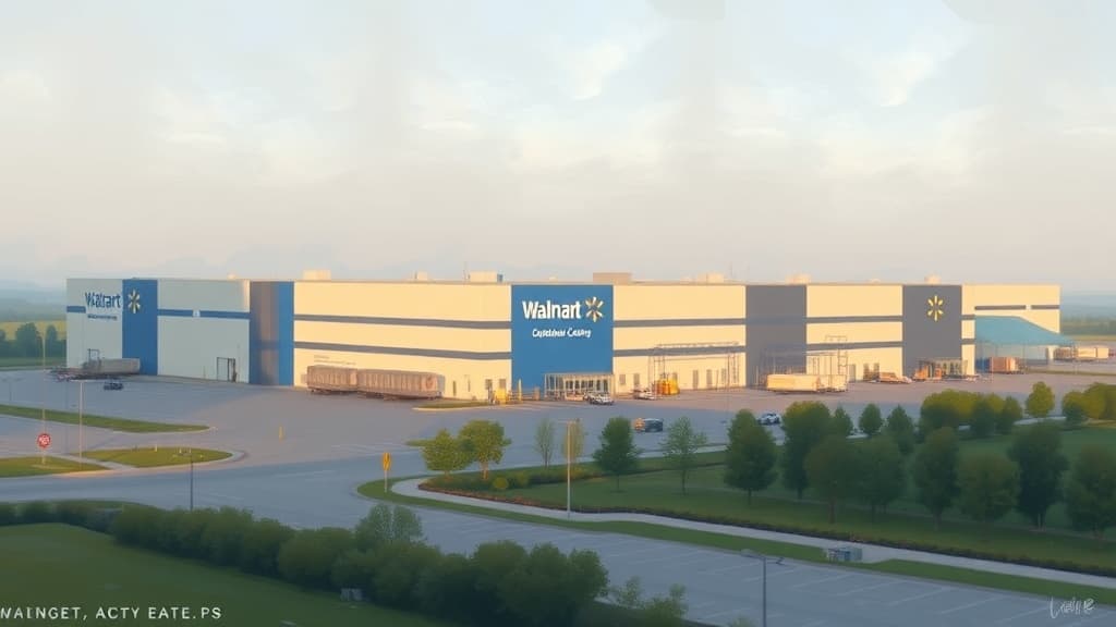 Walmart Invests $330 Million in Automation for Louisiana Distribution Center