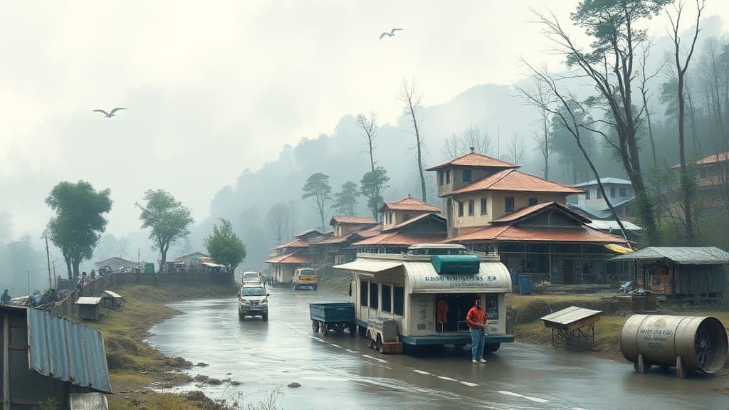 Kalimpong Faces Acute Water Crisis Due to Prolonged Dry Winter