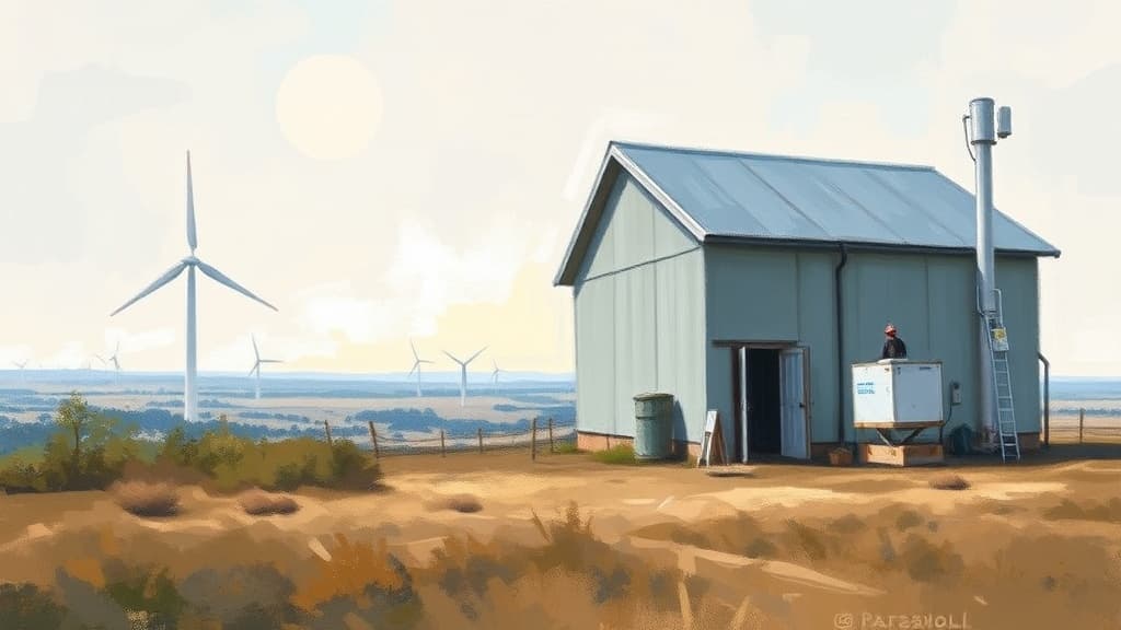 Sparsholt College Apprentices Tour Apsley Farms' Renewable Energy Operations