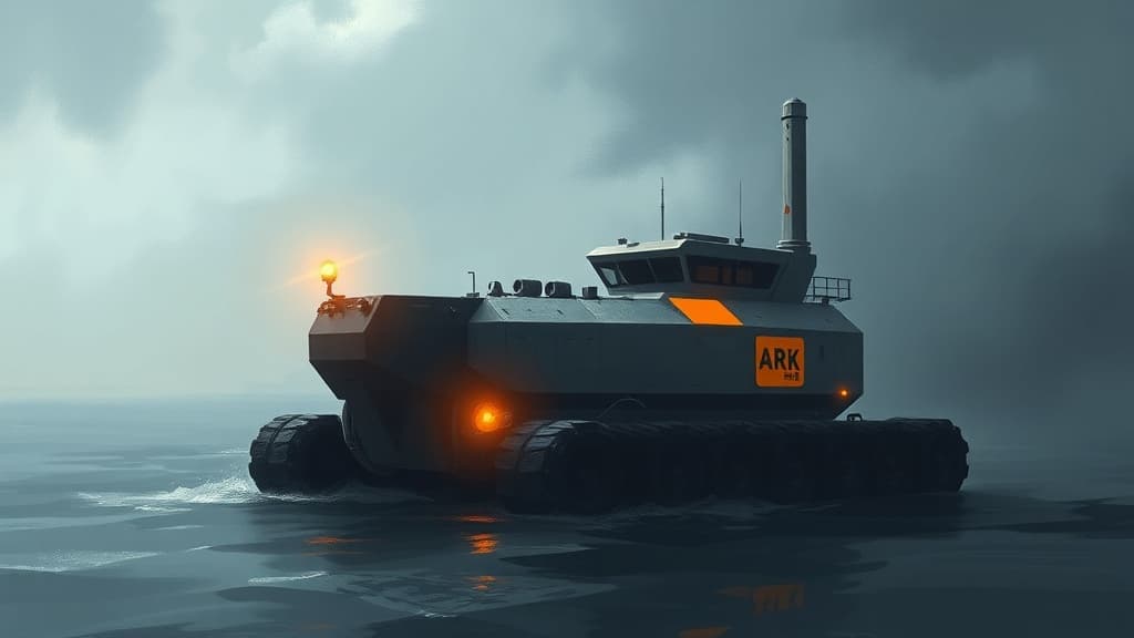 SK Innovation Deploys Ark-M Oil Recovery Robot for Spill Response Drill in Ulsan