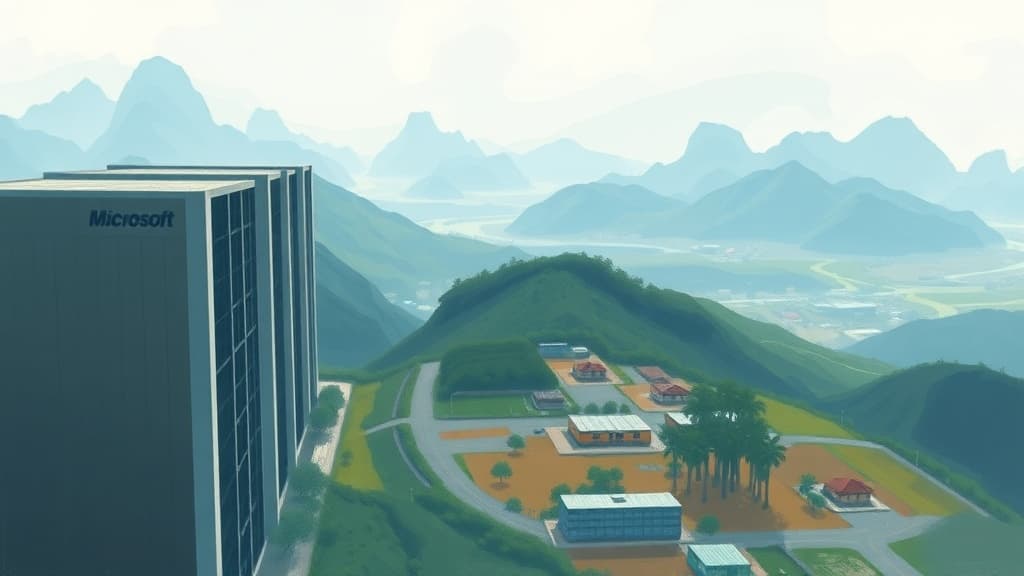 Microsoft Partners with Indonesian Power Company for 200 MW Data Center Expansion