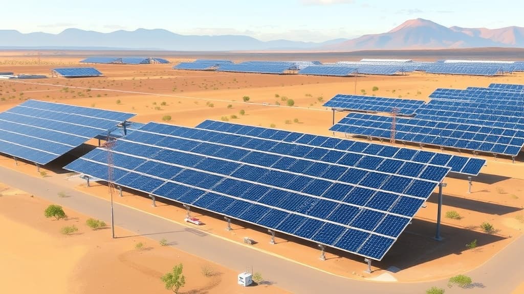 SolarAfrica Secures R1.5 Billion for 114 MW SunCentral 2 Solar Plant in Northern Cape, South Africa