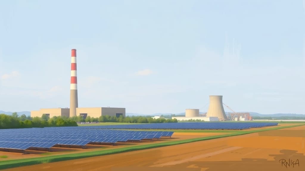 AES Indiana Launches 250-MW Solar and 180-MWh Storage Project Near Petersburg Coal Plant