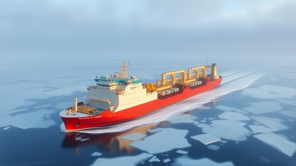 Mukran LNG Terminal Resumes Operations After Icebreaker Efforts in Baltic Sea