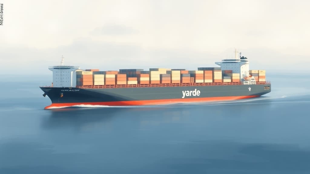 North Sea Container Line Launches Weekly Route with Future Ammonia-Powered Yara Eyde