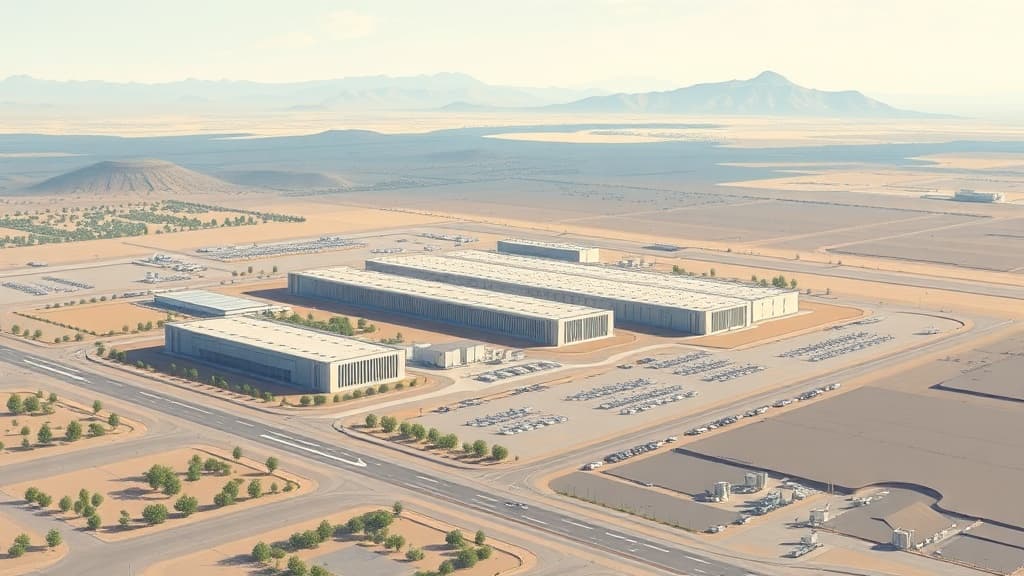 Proposed 2.25 Million Sq Ft Data Center Campus Near Phoenix, Arizona