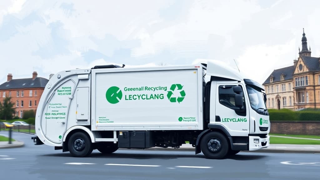 Keenan Recycling Launches UK's First OEM Electric Food Waste Truck in Glasgow