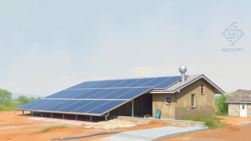 NRZCPF Launches Rooftop Solar PV Project in Zimbabwe for Sustainable Development