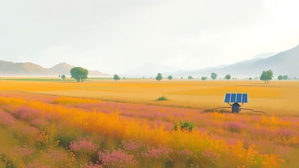 Kashmir Saffron Growers Advocate for Solar Pumps to Activate Defunct Irrigation Systems