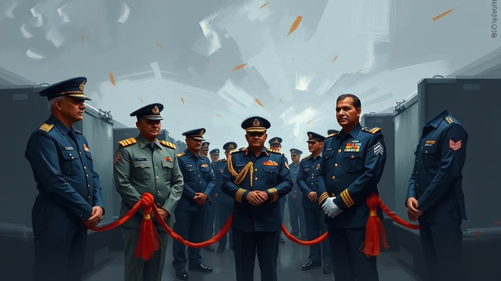 Vice Admiral Krishna Swaminathan Inaugurates 300 Dwelling Units at Karwar Naval Base